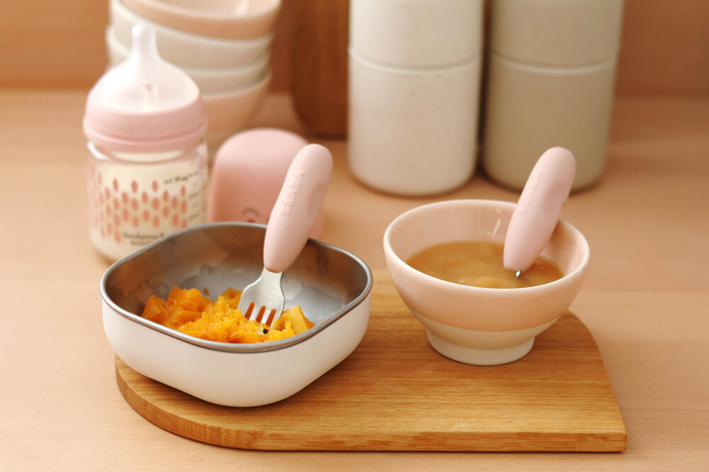 Set tacamuri inox Beaba Cotton Candy [2]