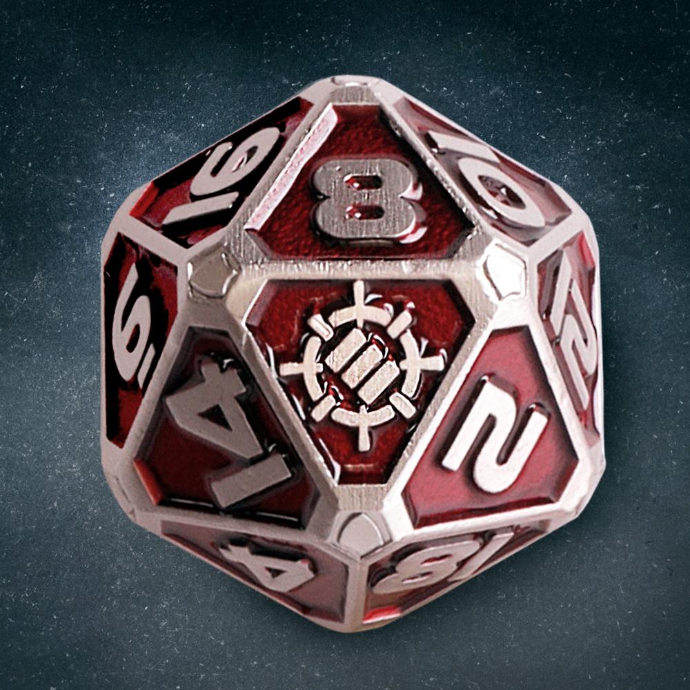 Set Zaruri Metalice ENHANCE Gaming Collector's Edition Red DnD [9]