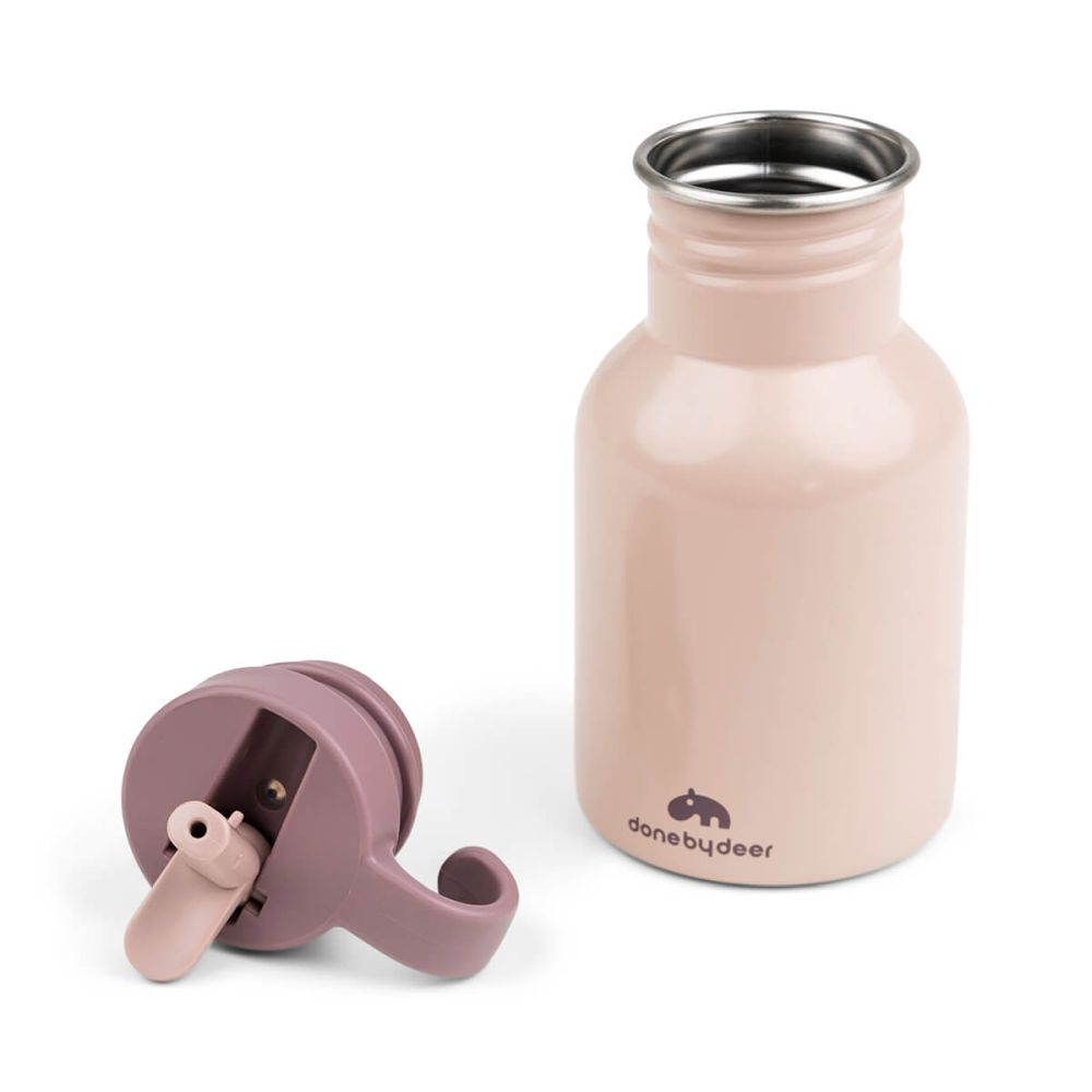 Sticla metalica cu pai Done by Deer Ozzo Powder 350 ml [2]