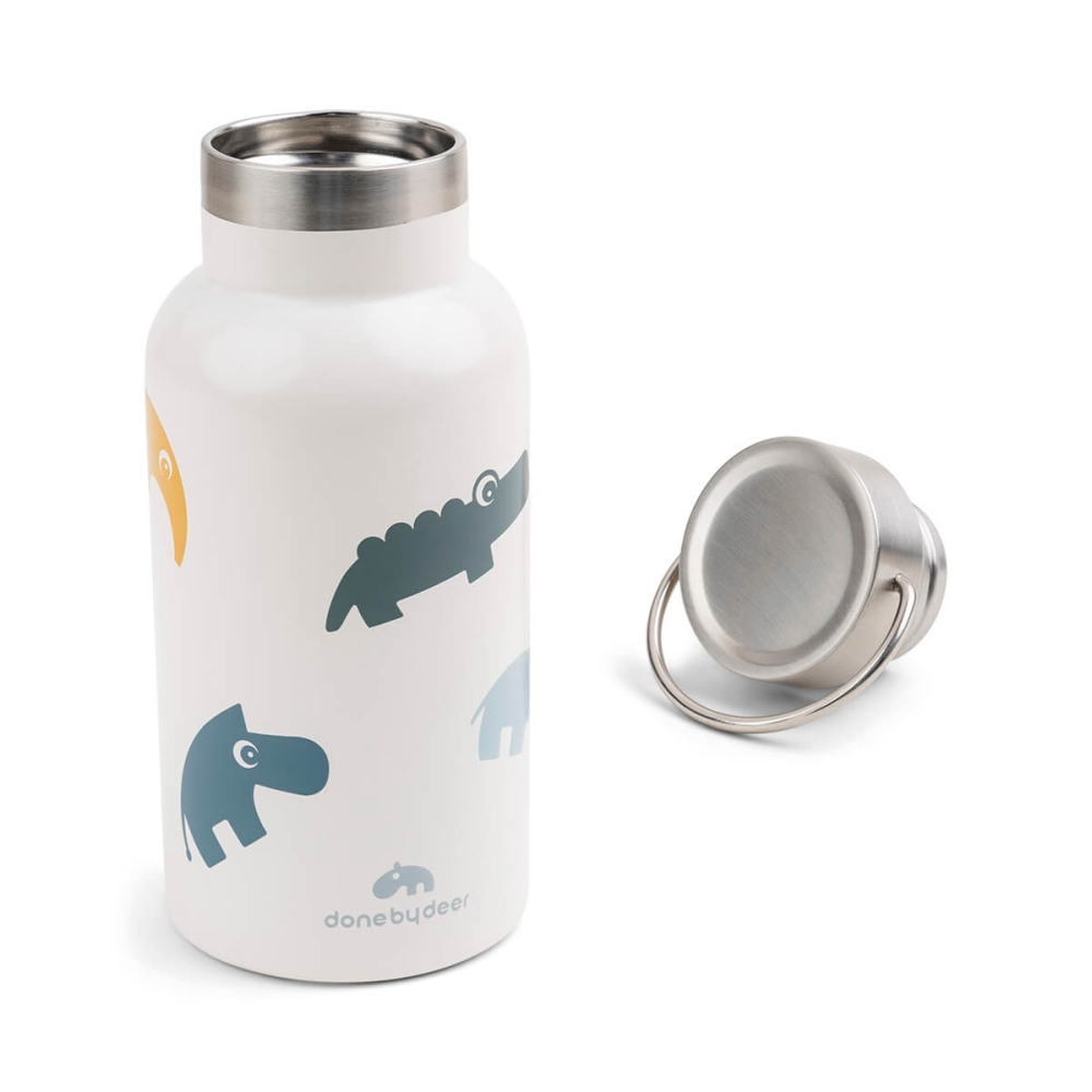 Sticla termos din inox pentru copii Done by Deer Deer Friends Multicolor 350 ml [2]