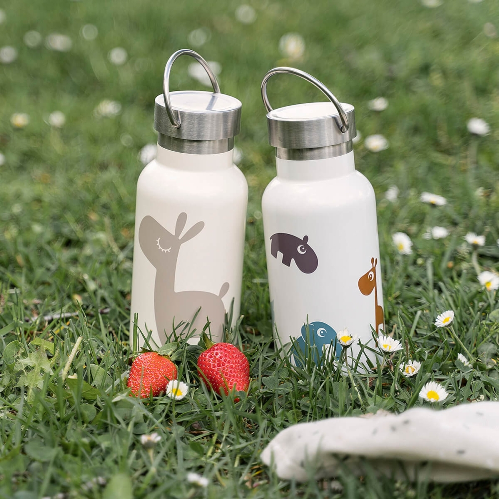 Sticla termos din inox pentru copii Done by Deer Lalee Bej 350 ml [4]