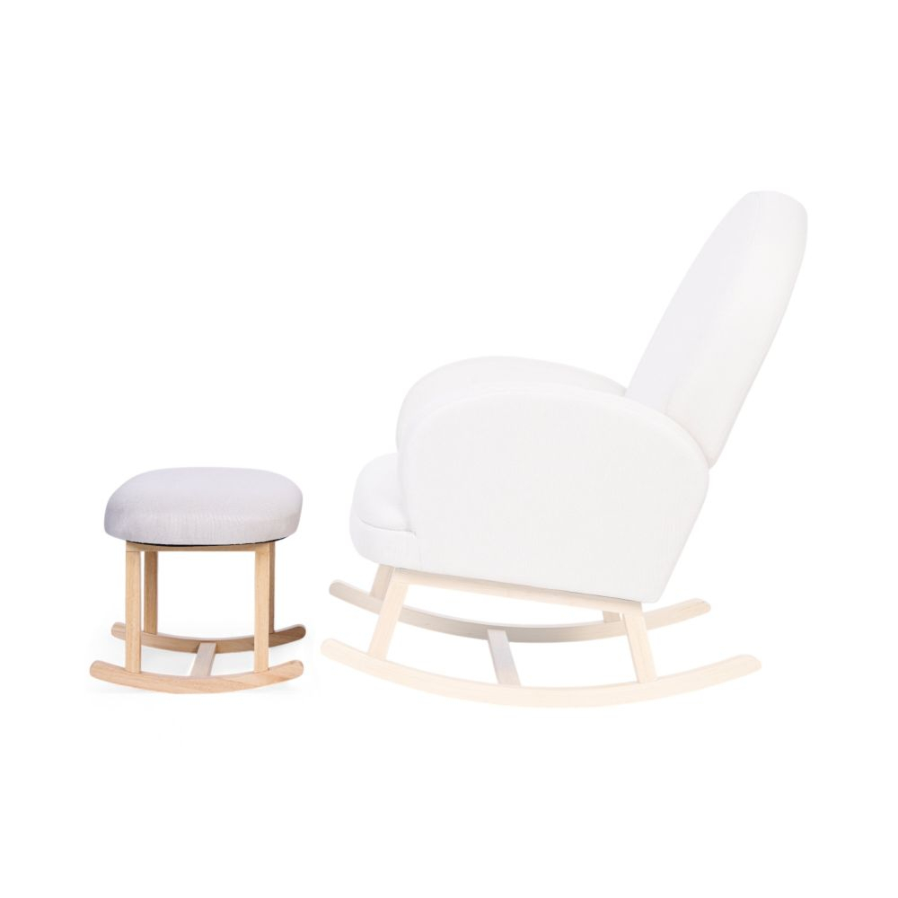 Suport pentru picioare balansoar Childhome Linen Beige [5]
