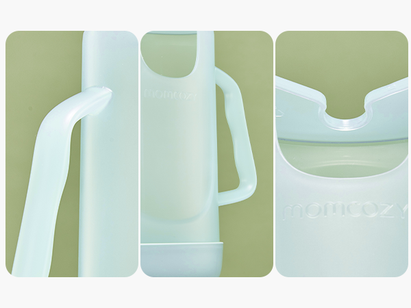 Suport pungi alimente Momcozy cu manere Green [6]