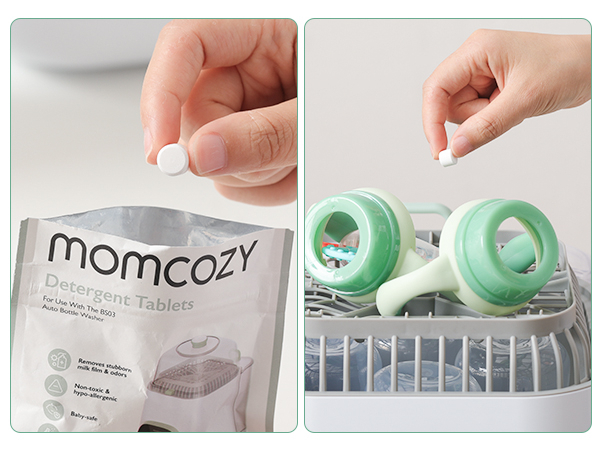 Tablete detergent masina de spalat biberoane Momcozy KleanPal Pro [6]