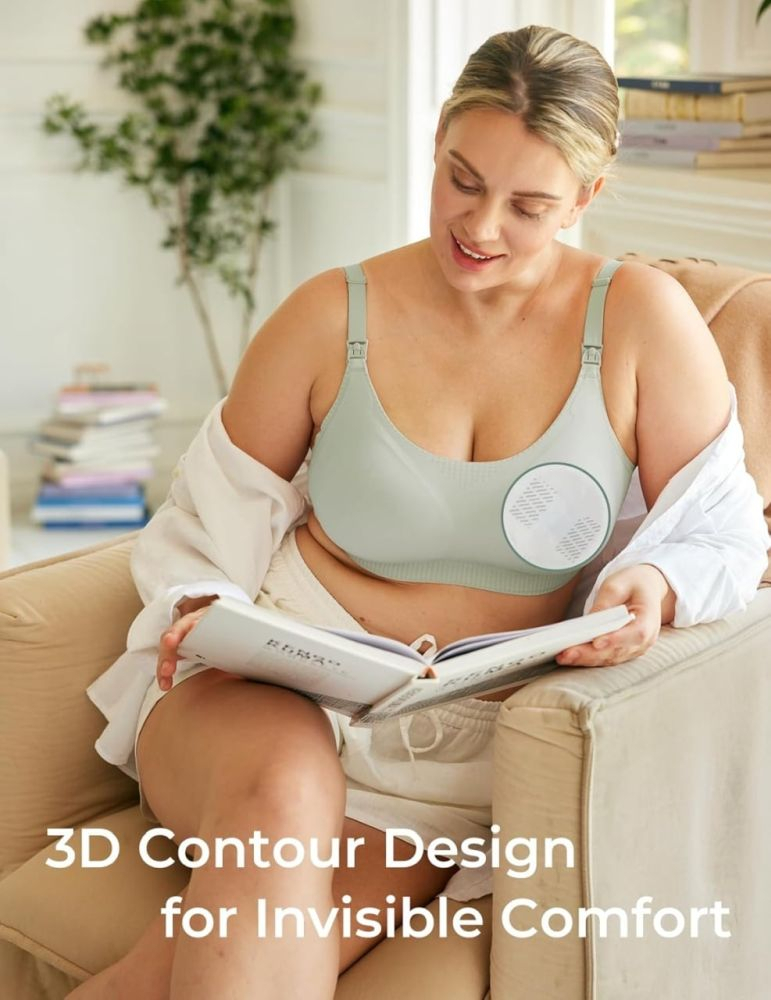 Tampoane de alaptare din bambus Momcozy biodegradabile 80 buc [4]