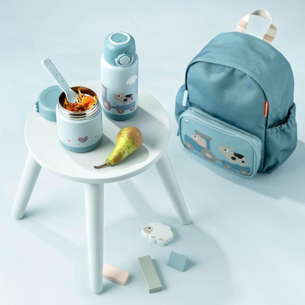 Termos alimente Done by Deer Tiny Farm Blue 300ml [4]