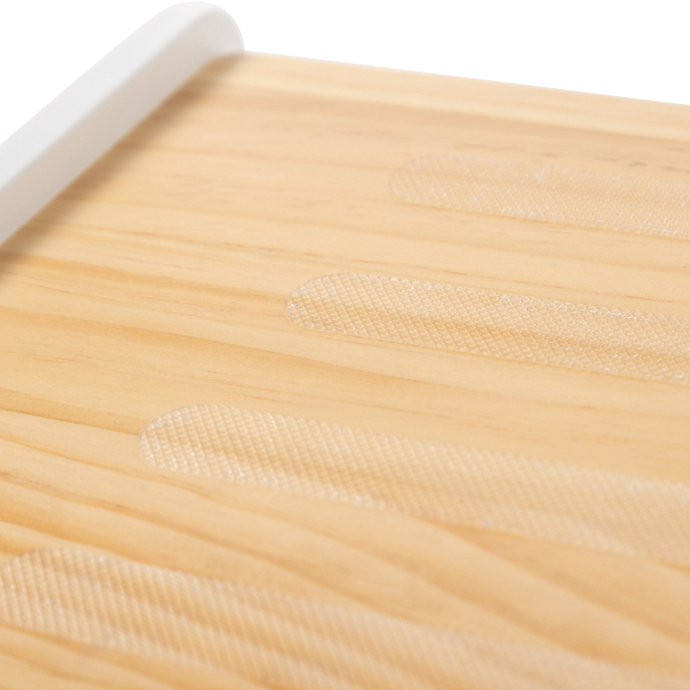 Treapta inaltator Childhome 35x23x18 cm Lemn Natural/Alb [4]