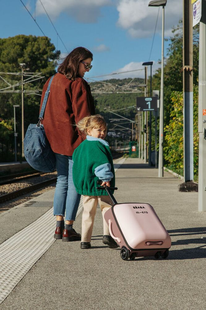 Troler copii cu sezut Beaba Luggage Eazy Sorbet [8]