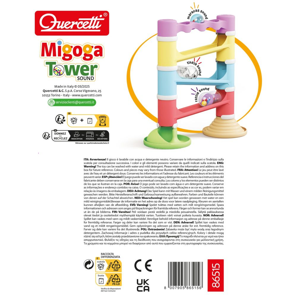 Turn Migoga ECO cu sunete Quercetti [6]
