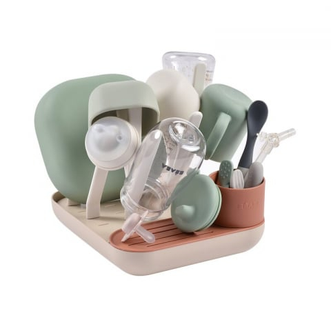 Uscator biberoane Beaba Forest Terracotta/Clay [2]