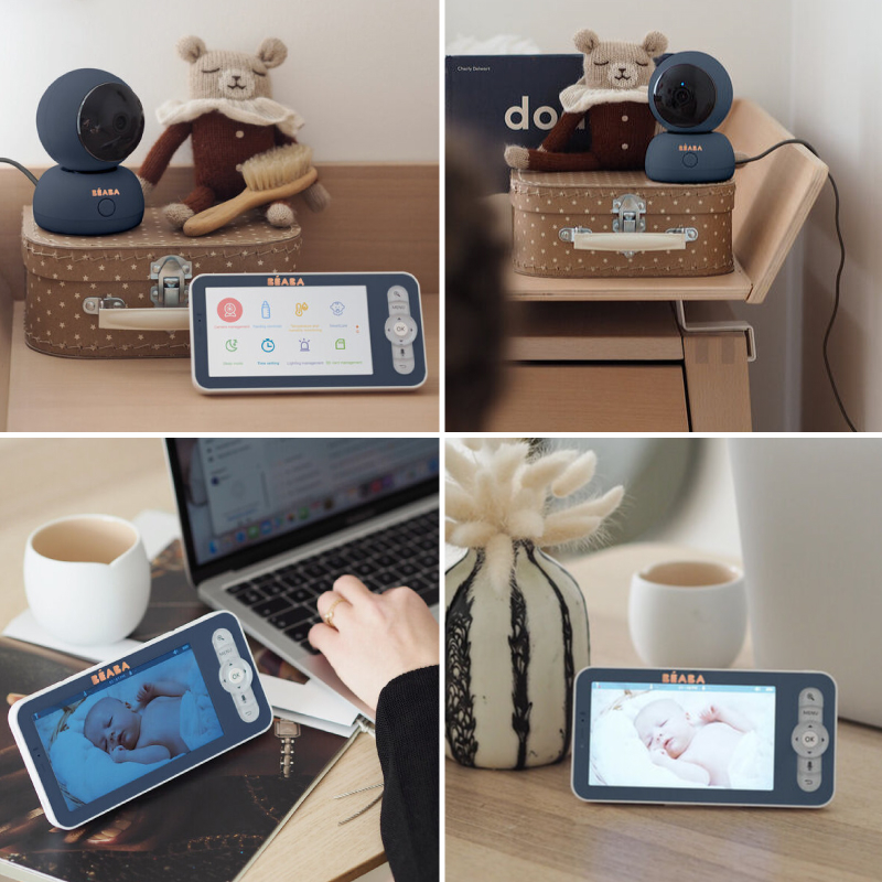 Video Monitor Digital + Wi-Fi Beaba ZEN Premium Night Blue [4]