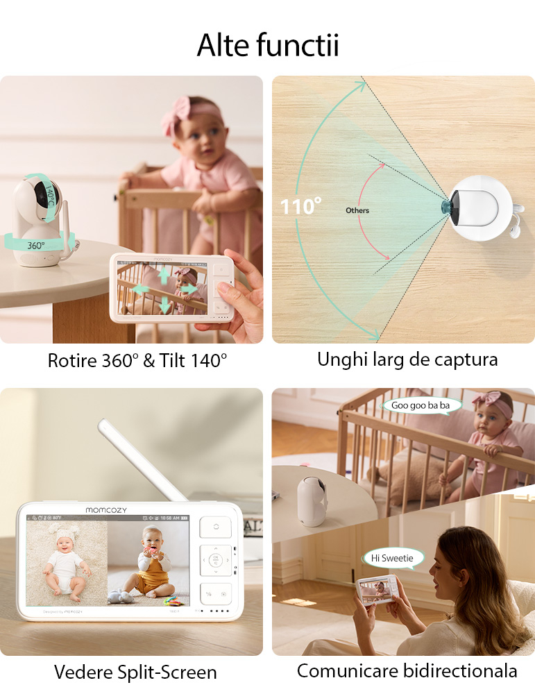 Video monitor Momcozy BM03 5.5 inch [10]