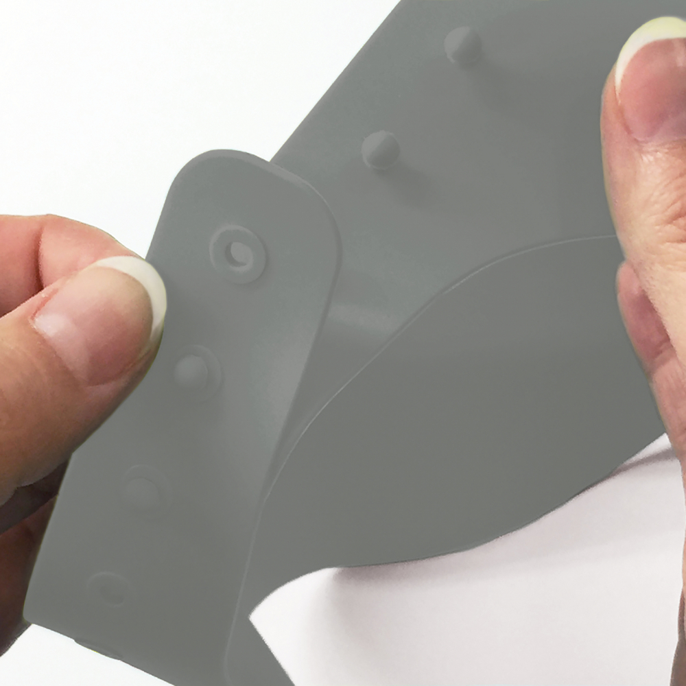 Viziera pentru baie din silicon bblüv Käp Grey [6]