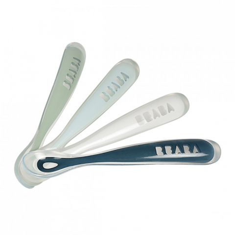 LINGURIȚE ȘI FURCULIȚE - Set 4 lingurite ergonomice silicon Storm