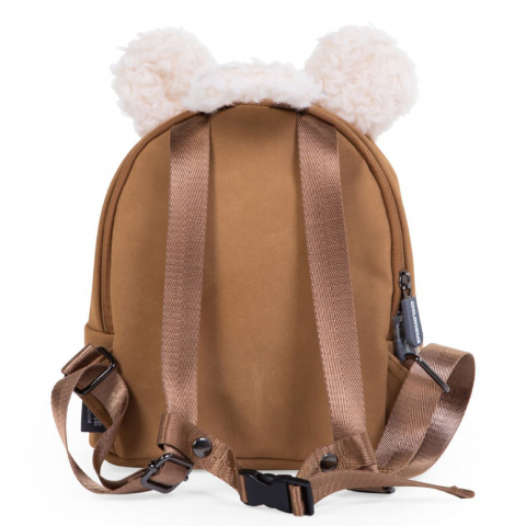 Rucsac pentru copii Childhome My First Bag, aspect piele intoarsa Bej [1]