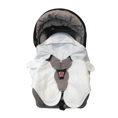 Paturica Babynomade 6 - 12 luni culoare Alba [3]