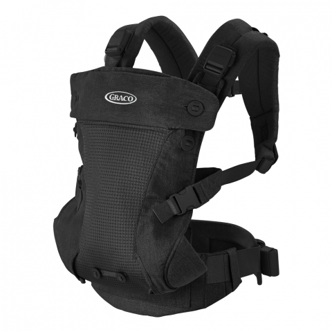 Carucioare - Sistem de purtare Graco Cradle Me Onix Black 4 in 1