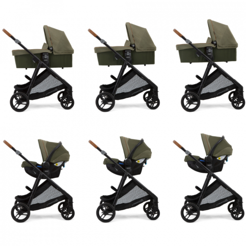 Carucior Graco Near2Me Khaki sistem 3 in 1 [9]