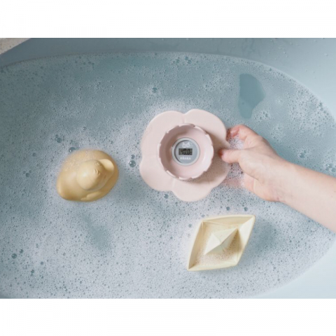 Termometru digital de camera si baie Beaba Lotus Old Pink [2]
