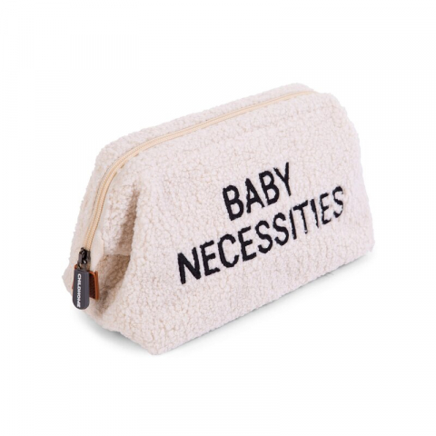 Geanta de toaleta Childhome Baby Necessities Teddy Alb [3]