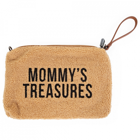 Genti - Poseta Childhome Mommy Clutch 33x23 cm Teddy