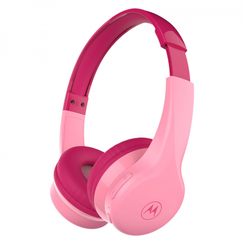 Casti Audio Wireless pentru Copii Motorola Moto JR300 Pink [1]