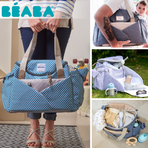 Geanta de infasat Beaba Sydney II Heather Grey [5]