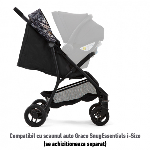 Carucior Graco Breaze Lite 2 Couture Graphite [4]