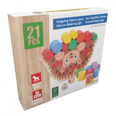 Joc de echilibru din lemn Marionette 21 piese [2]