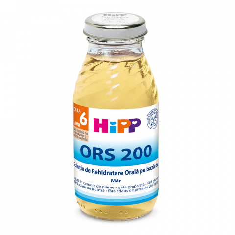 HiPP - Solutie HiPP rehidratare orala pe baza de mar 200ml