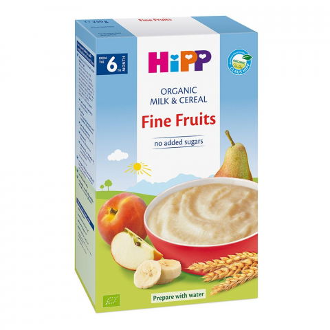 HiPP - Lapte & Cereale HiPP - Fructe 250g