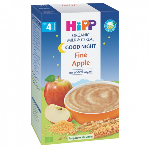 HiPP - Lapte & Cereale HiPP Noapte Buna cu mar 250g