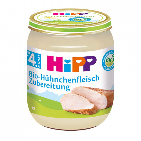 HiPP - Meniu HiPP carne de pui 125g