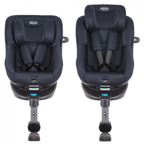 Scaun auto Graco rotativ 360 Turn2Me i-Size Navy [2]