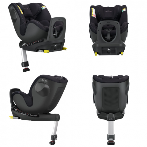 Scaun auto Avova Sperber-Fix 61 Pearl Black [4]