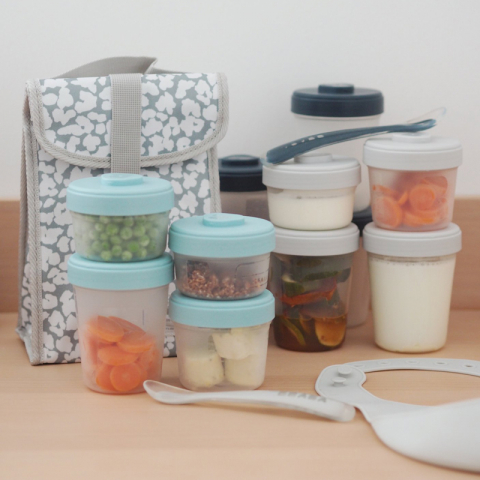 Set 8 recipiente hrana Beaba 4x150, 4x250 ml [4]