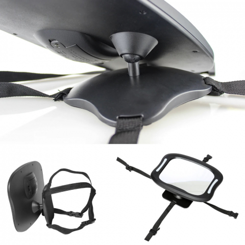 Oglinda retrovizoare cu Lumina LED Ezimoov, Eco friendly - Copie [2]