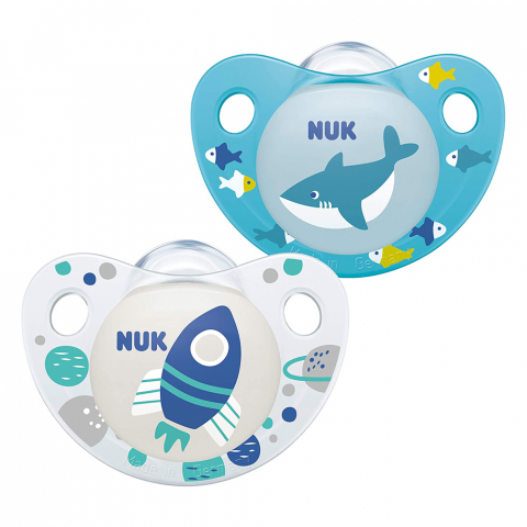 Nuk - Suzeta Nuk Trendline Adore Silicon M3 Balena 18-36 luni