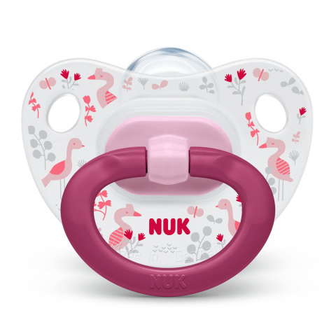 Nuk - Suzeta Nuk Happy Days Silicon M1 Roz 0-6 luni