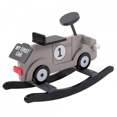 Leagane / Balansoare / Sezlonguri - Balansoar Childhome My First Car, MDF Gri