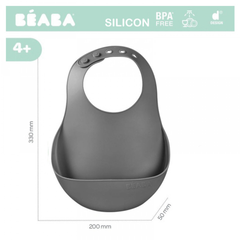 Baveta silicon Beaba Mineral [2]