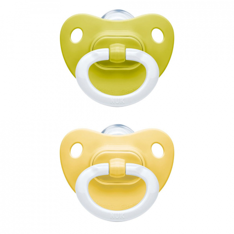 Nuk - Suzeta Nuk Fashion Silicon M1 Galben 0-6 luni