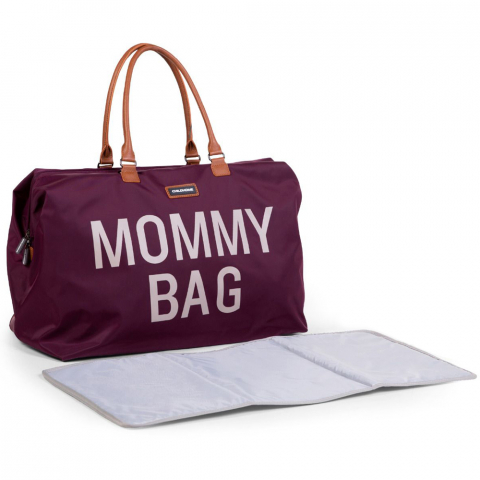 Geanta de infasat Childhome Mommy Bag Visiniu [2]