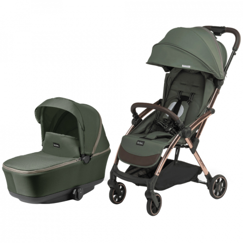 Leclerc - Carucior Leclerc Influencer 2 in 1 Army Green
