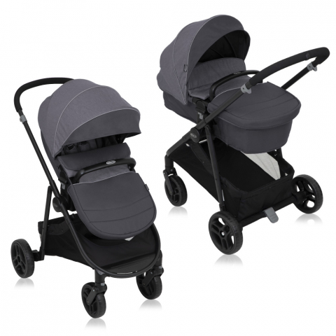 Carucior Graco Transform 2 in 1 Slate [4]