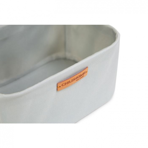 Set 3 cosuri depozitare Childhome 21x14x10 cm/14x10x10 cm Gri [3]