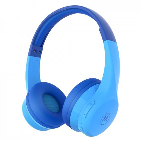 Motorola - Casti Audio Wireless pentru Copii Motorola Moto JR300 Blue