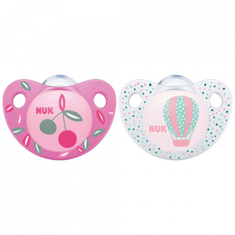 Nuk - Suzeta Nuk Trendline Adore Silicon M3 Cirese 18-36 luni