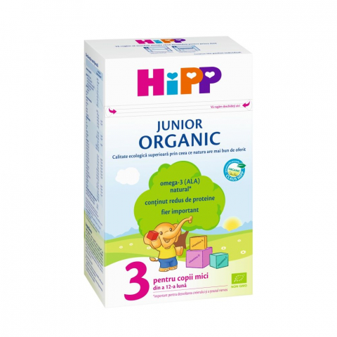 HiPP - Lapte HiPP 3 Organic Junior 500g