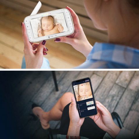 Video Monitor Digital + Wi-Fi Motorola VM855 Connect [5]